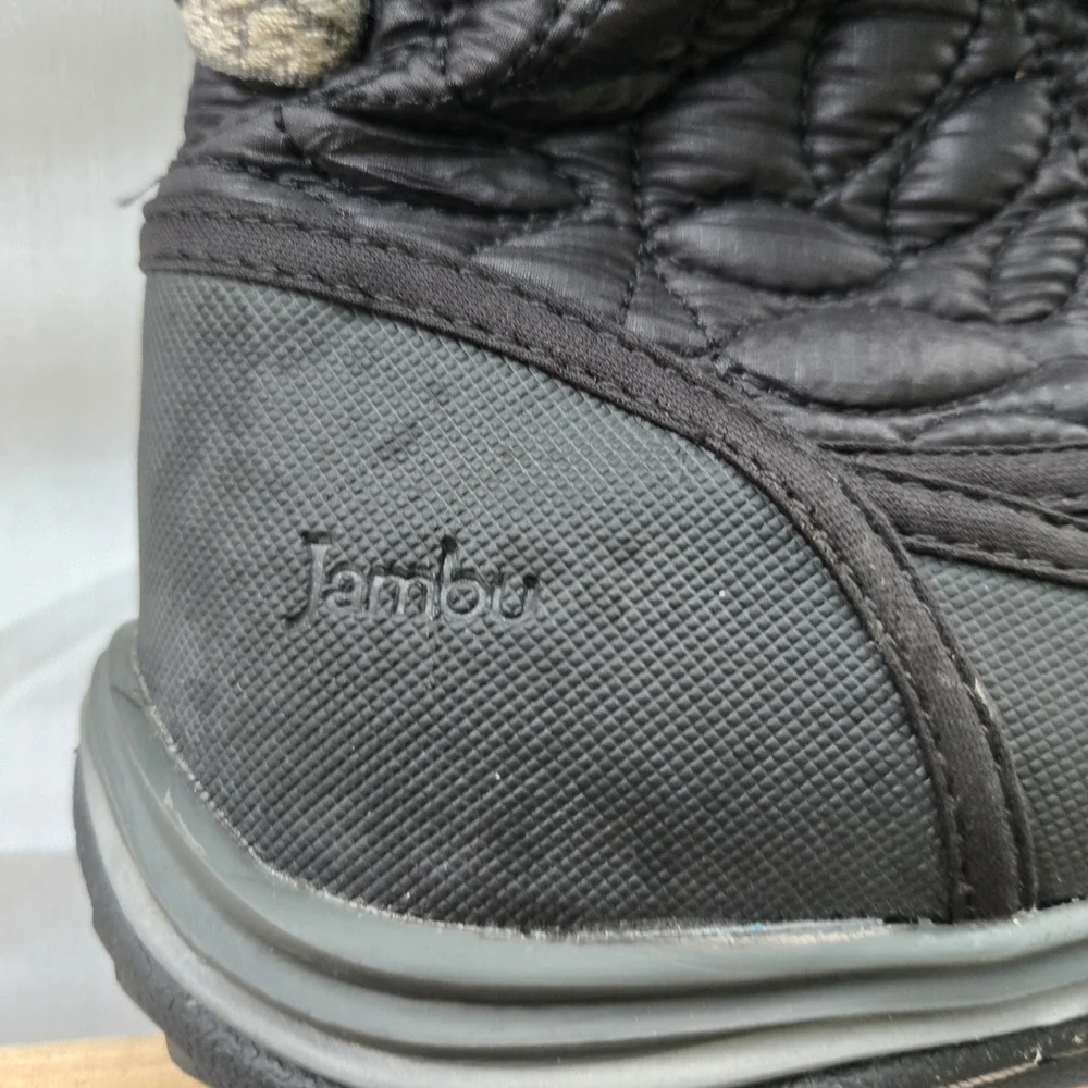 Jambu Black Quilted Kids Boots